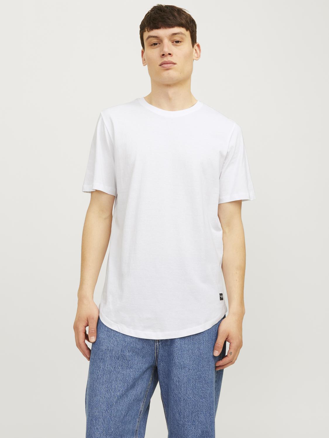 T-shirts - Jjenoa Tee Ss Crew Neck 5Pk Mp Noos -  - Hr Ravn