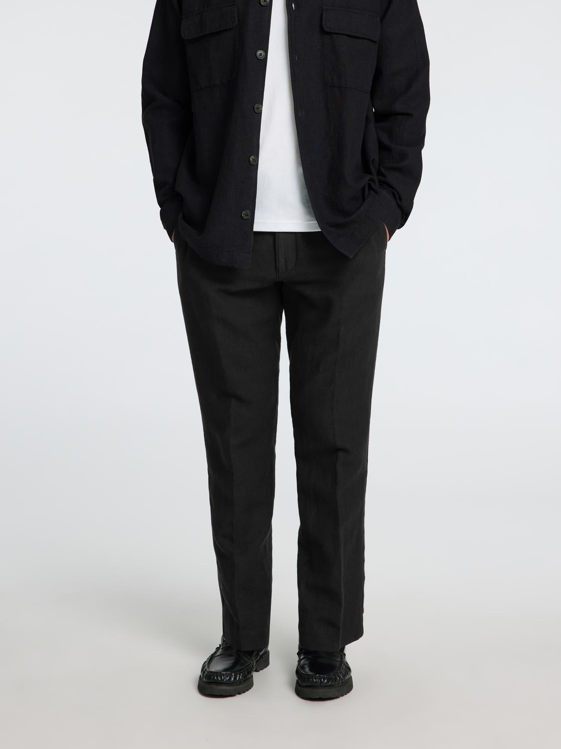 Slh196-Straight Leroy Linen Bld Pnt Noos