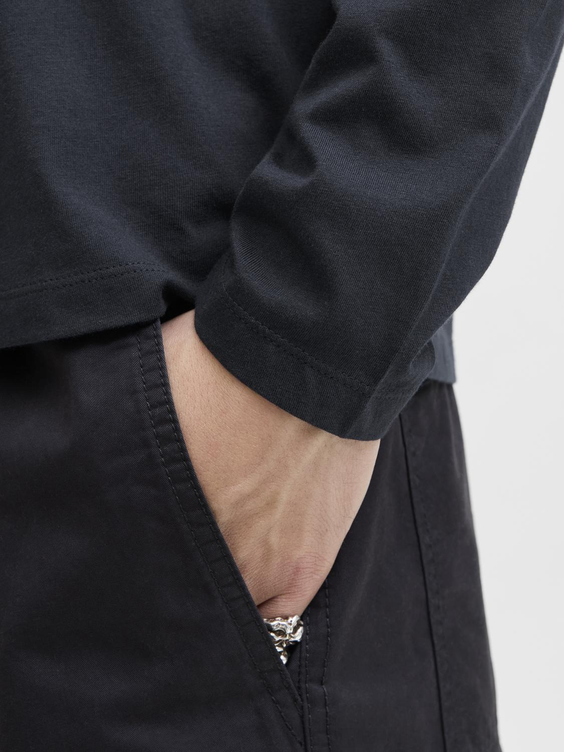 T-shirts - Jjeorganic Basic Tee Ls O-Neck Noos -  - Hr Ravn