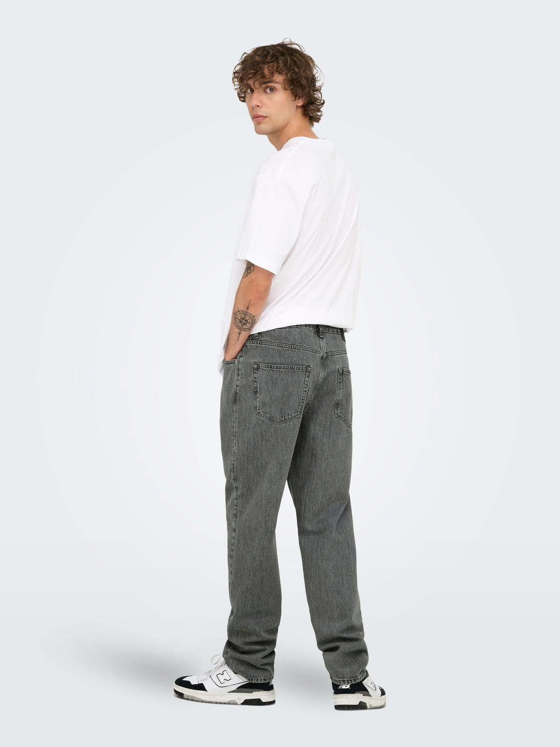 JEANS - Onstye Loose Tape. Mgd 0013 Azg Dnm Noos -  - Hr Ravn