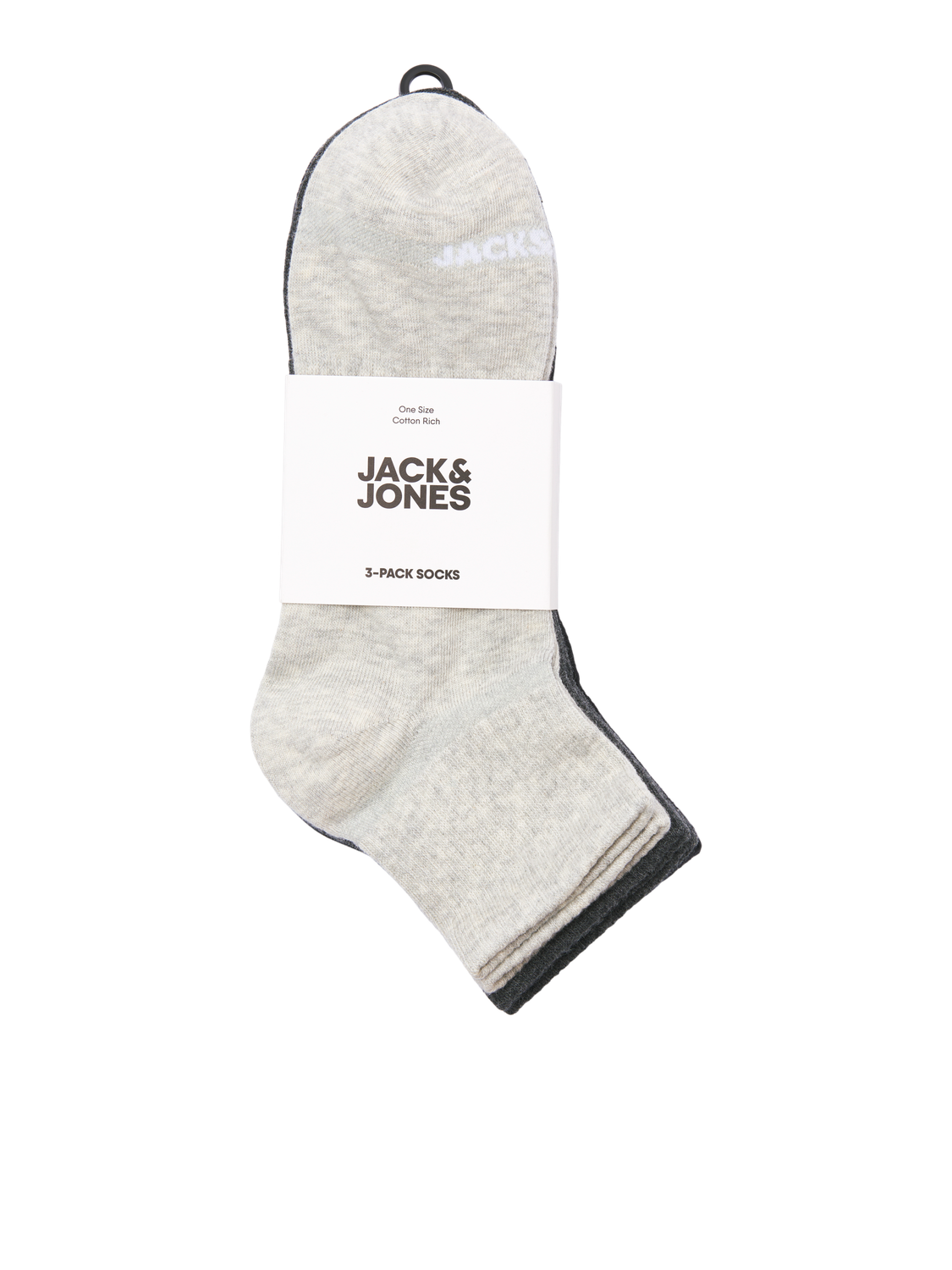 Socks - Jacluca Short Tennis Socks 3 Pack Noos -  - Hr Ravn