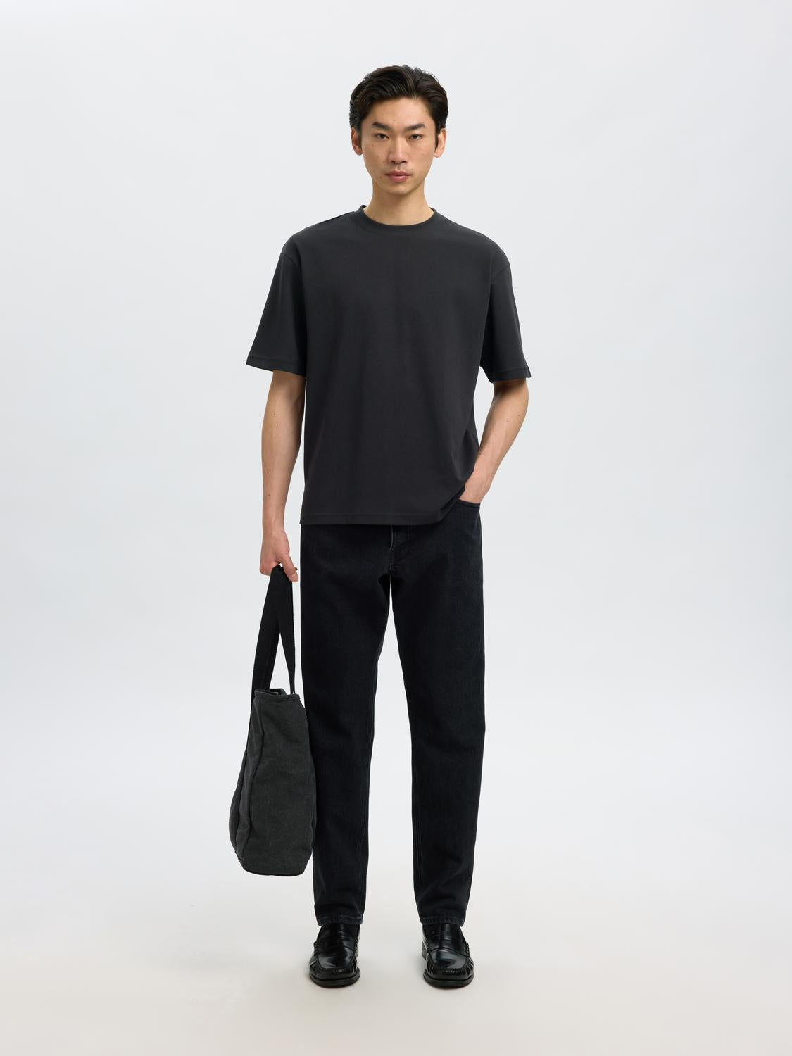T-shirts - Slhlooseoscar Ss O-Neck Tee Noos -  - Hr Ravn