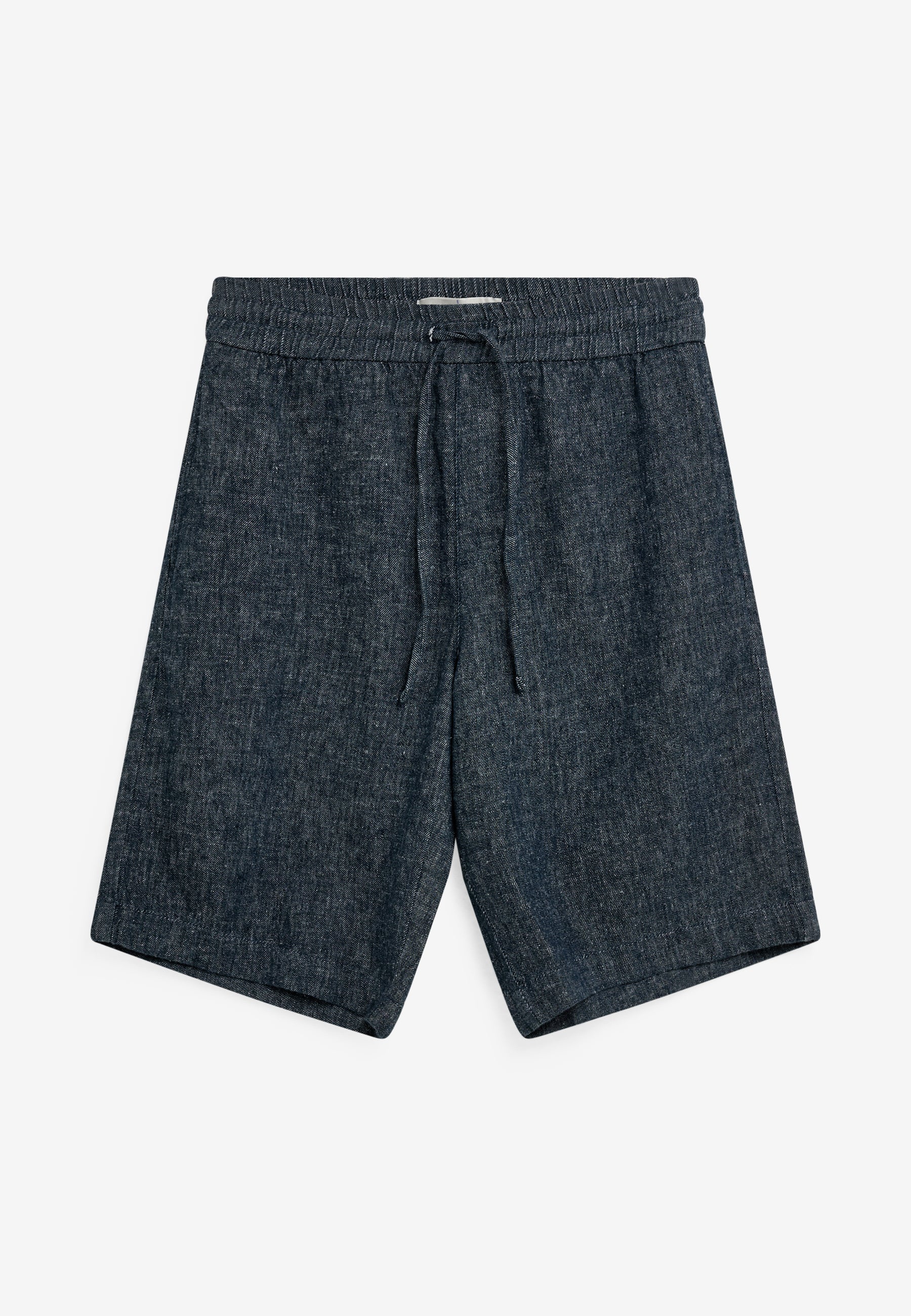 minimum male Raylan shorts i hør- og denimblanding 4128 Shorts 3922 Sky Captain