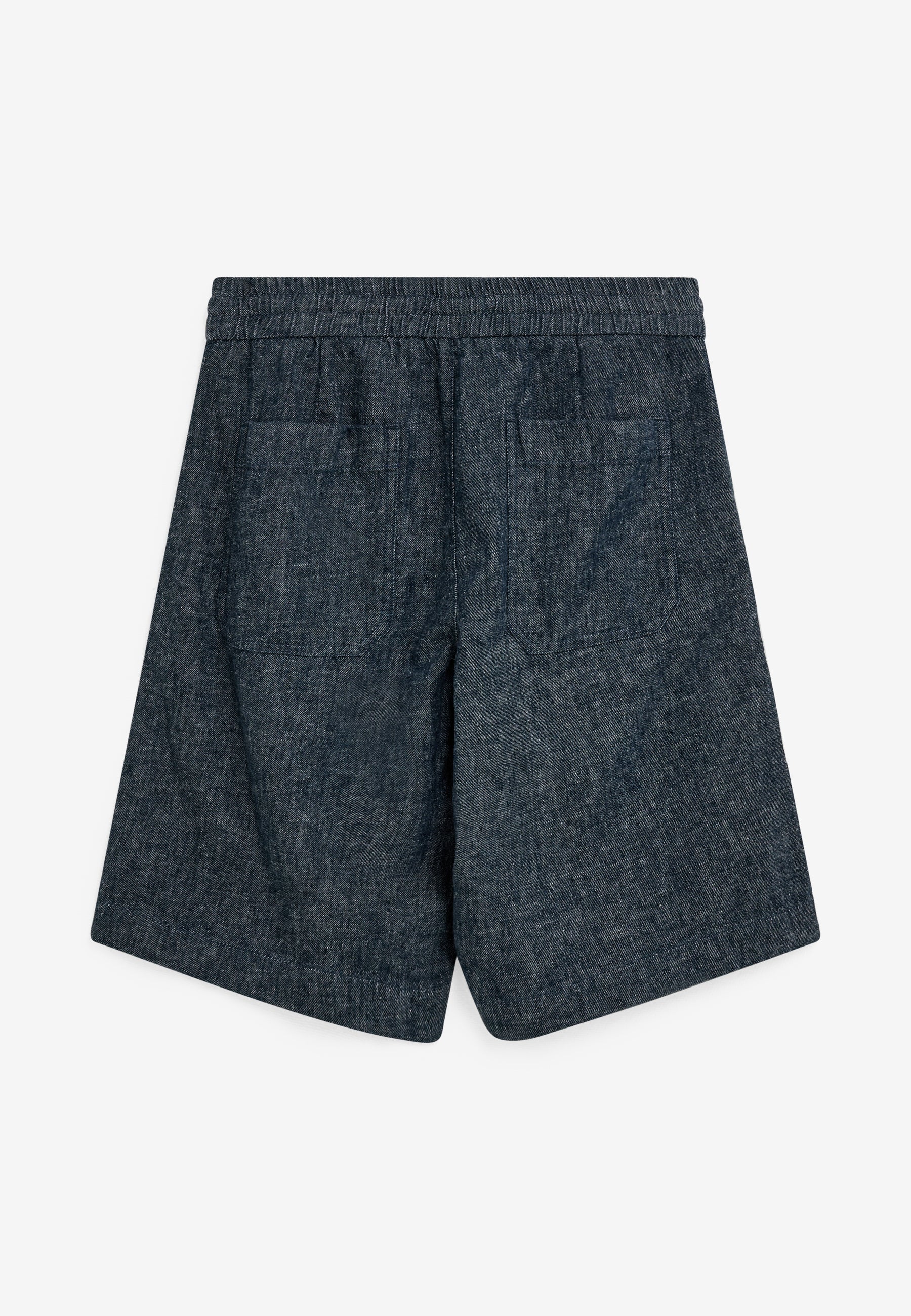 minimum male Raylan shorts i hør- og denimblanding 4128 Shorts 3922 Sky Captain