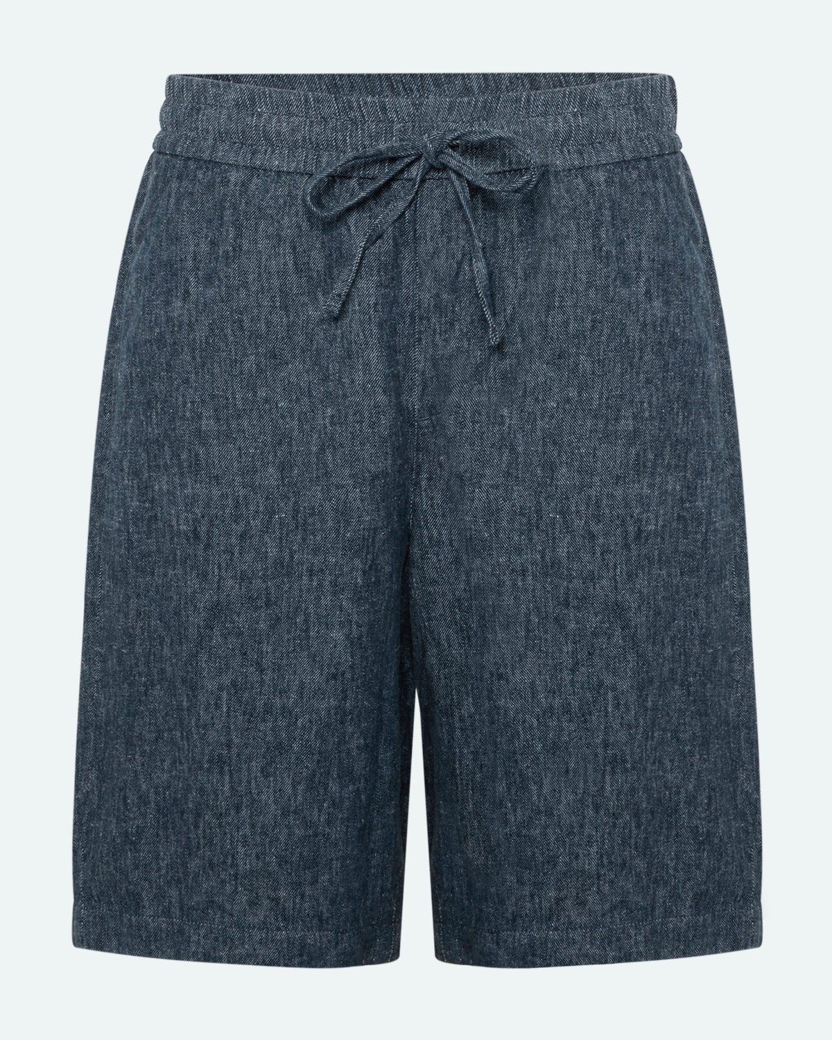 minimum male Raylan shorts i hør- og denimblanding 4128 Shorts 3922 Sky Captain
