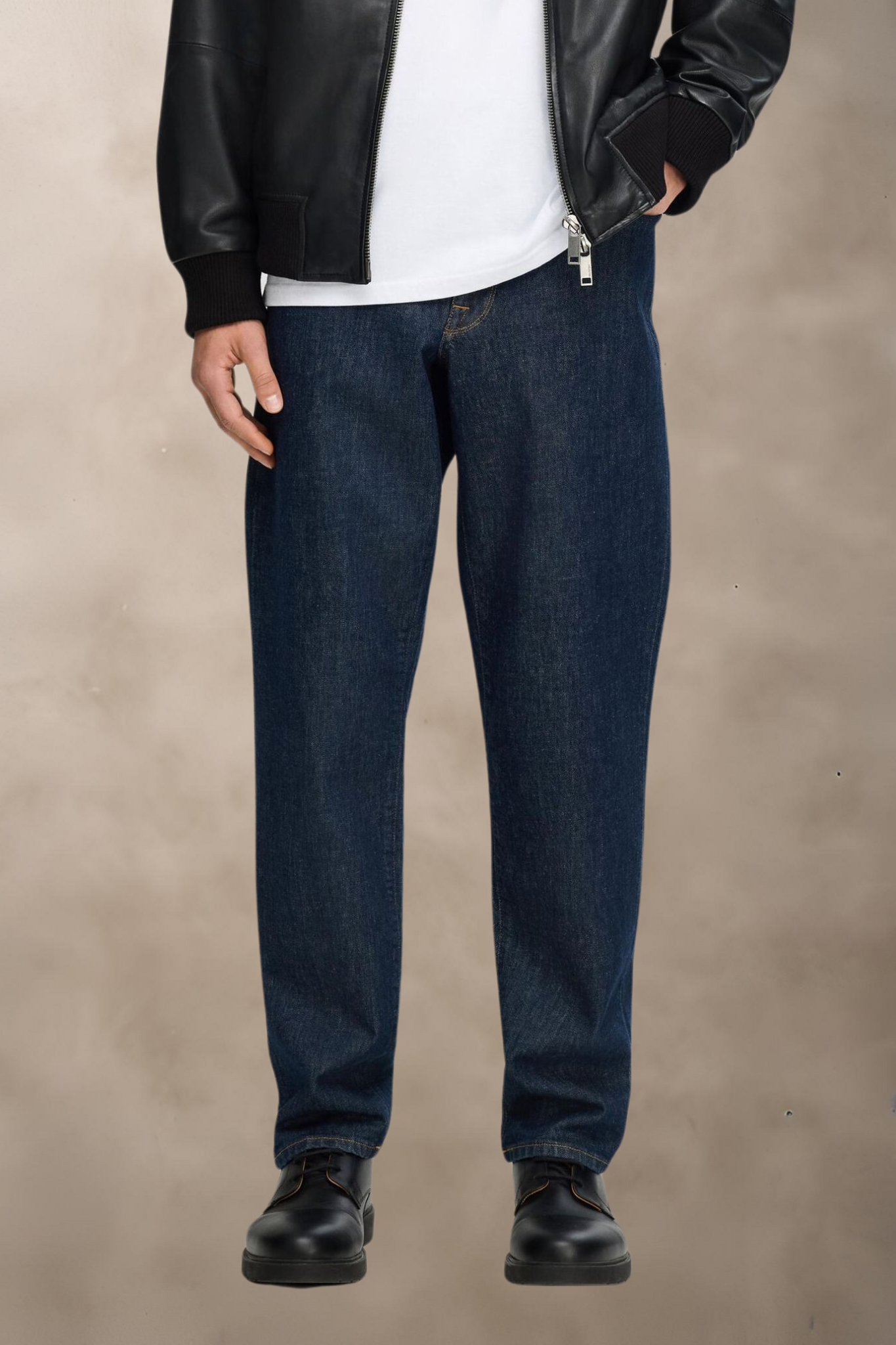 JEANS - SLH190-REG TAPERED COLE RINSE JEANS -  - Hr Ravn