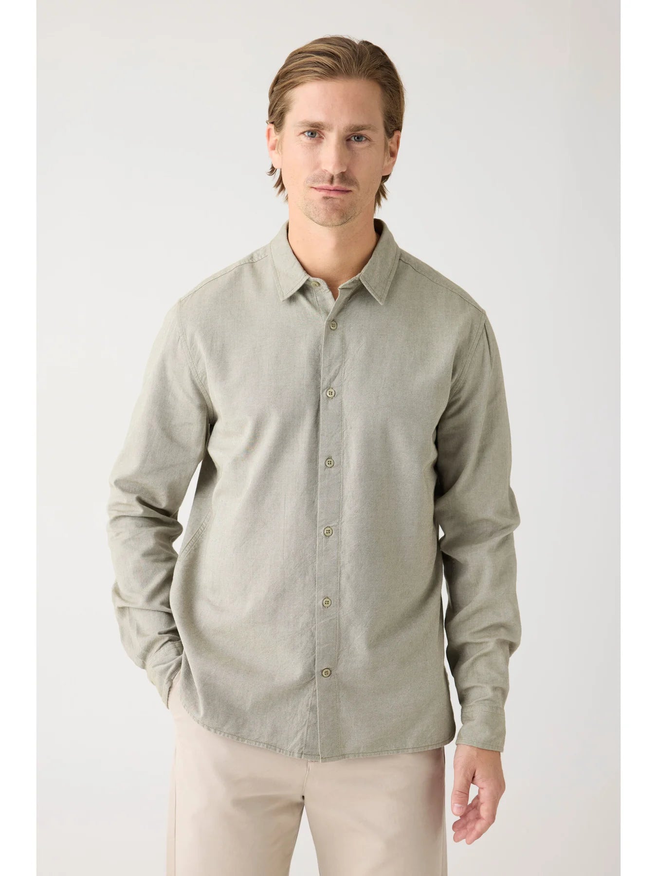 Light twill shirt