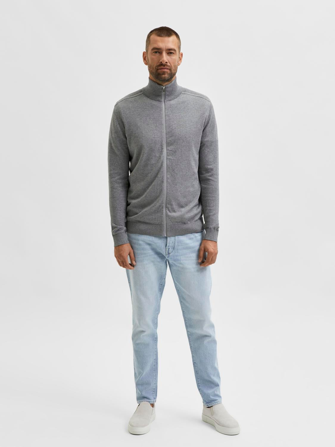 Slhberg Full Zip Cardigan Noos
