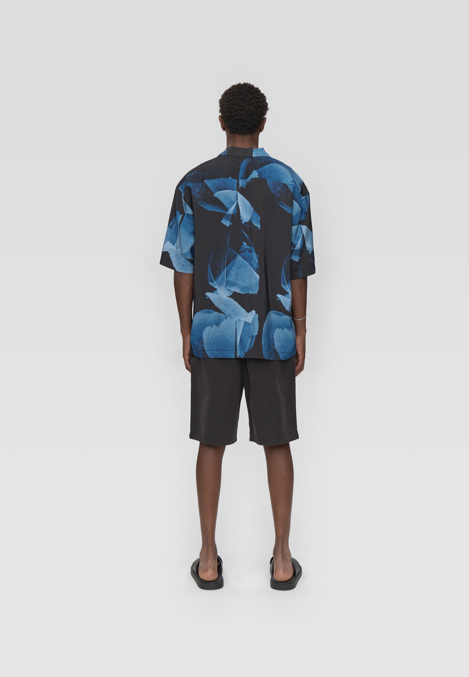 minimum male Rhodes ovz ss aop shirt 4614 Short Sleeved Shirt 3922 Sky Captain