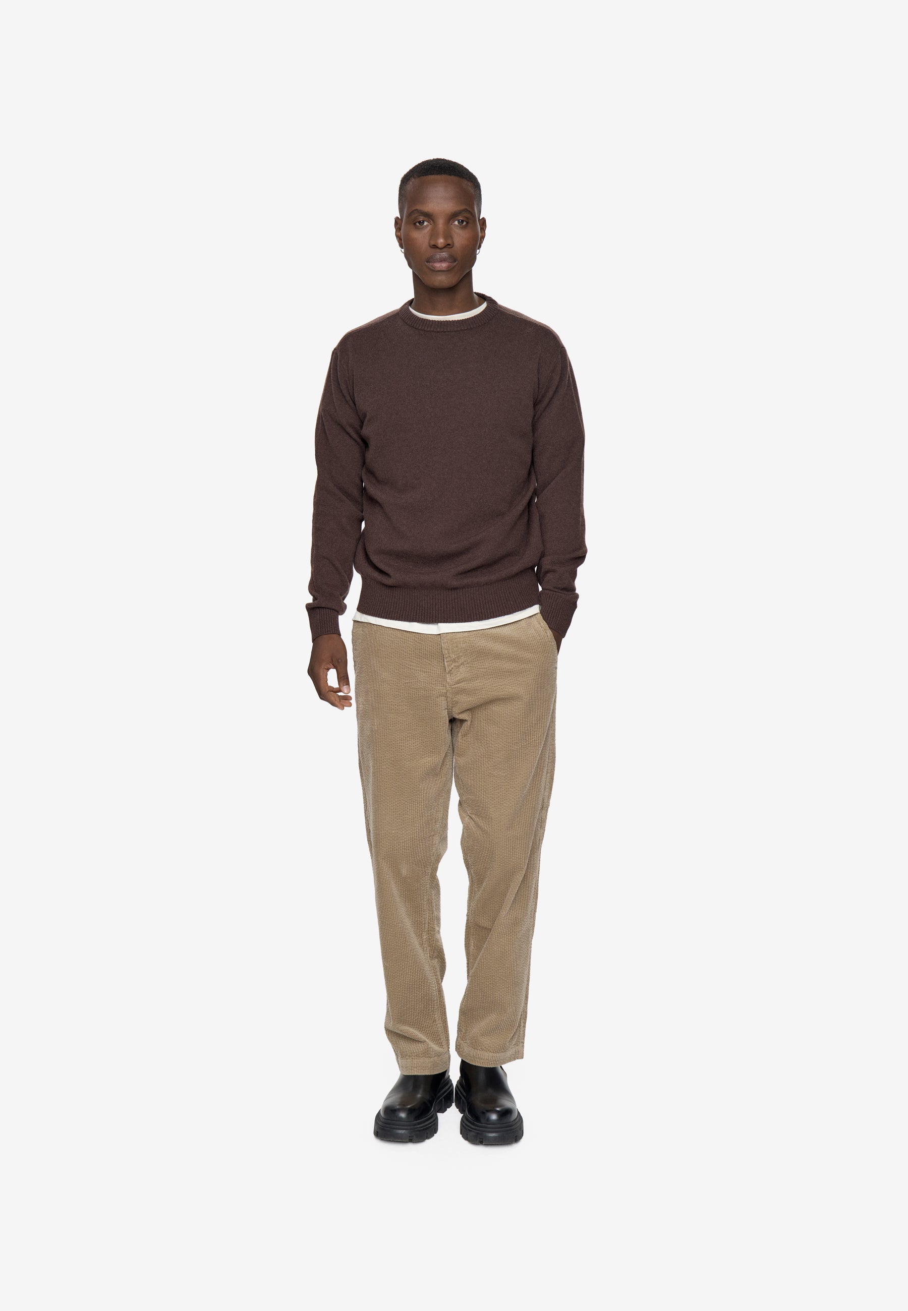 minimum male Roland 9954 Jumper 1914 Seal Brown