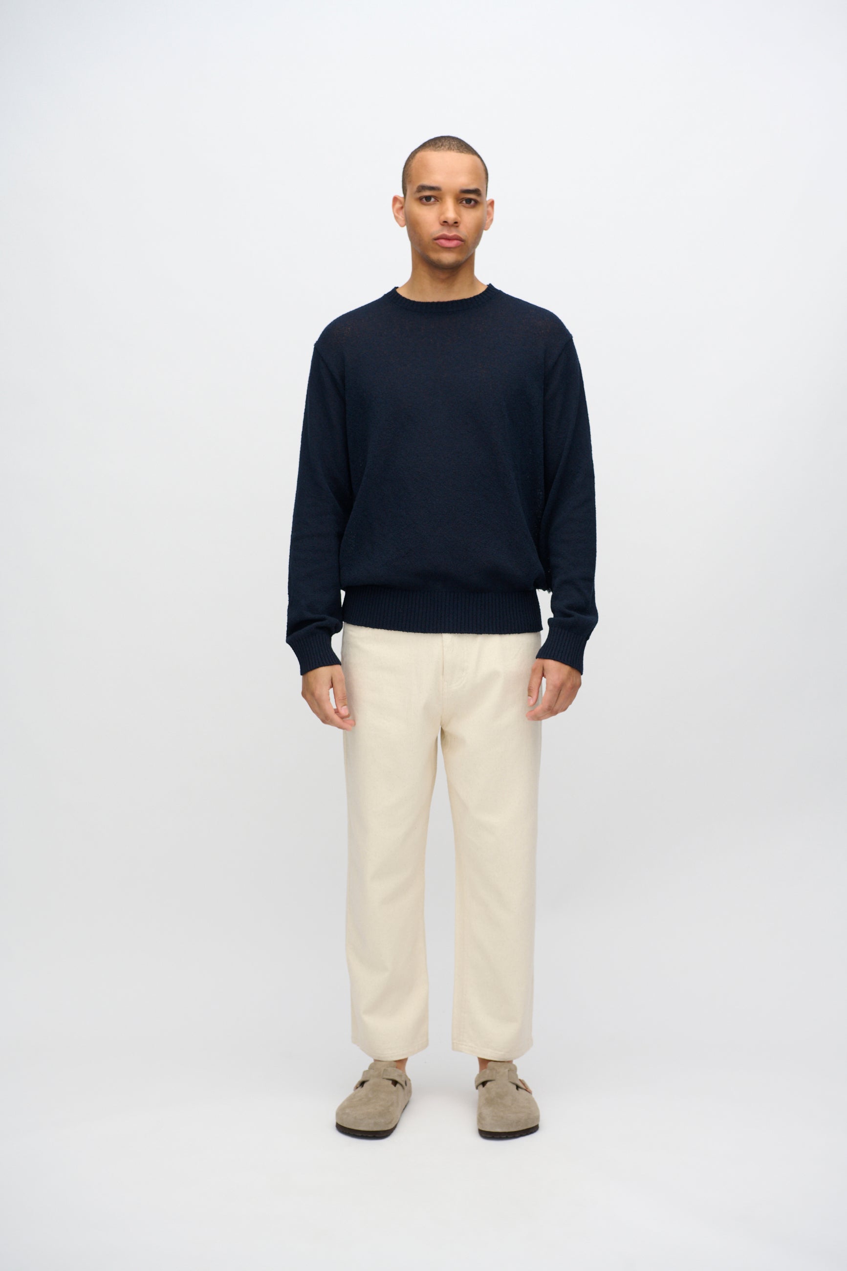 minimum male Roland striktrøje 4122 Jumper 3922 Sky Captain