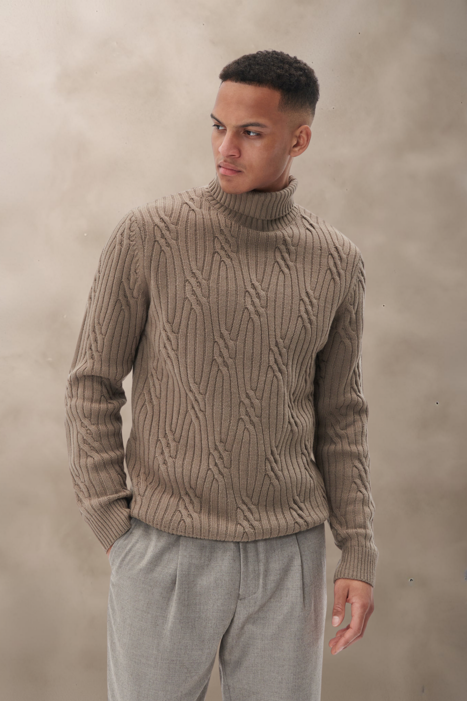 STRIK - MAROLL PATTERN KNIT -  - Hr Ravn