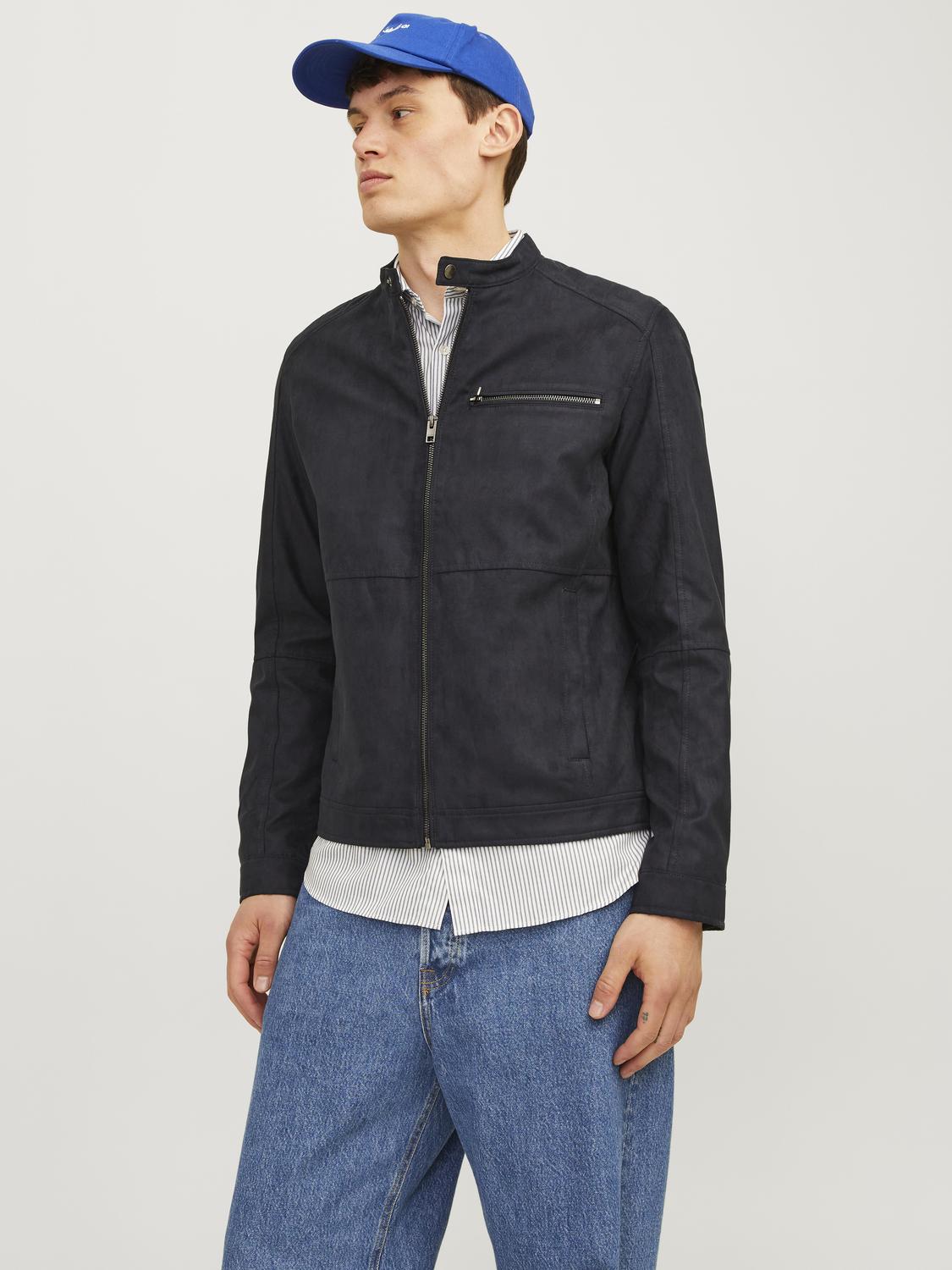OVERTØJ - Jjedylan Biker Jacket Noos -  - Hr Ravn