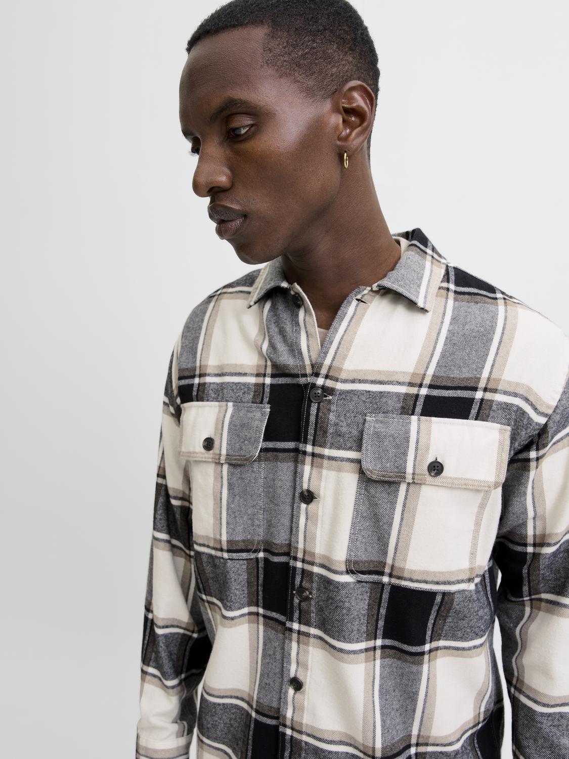 LANGE SKJORTER - Jjecharge Overshirt Ls Noos -  - Hr Ravn