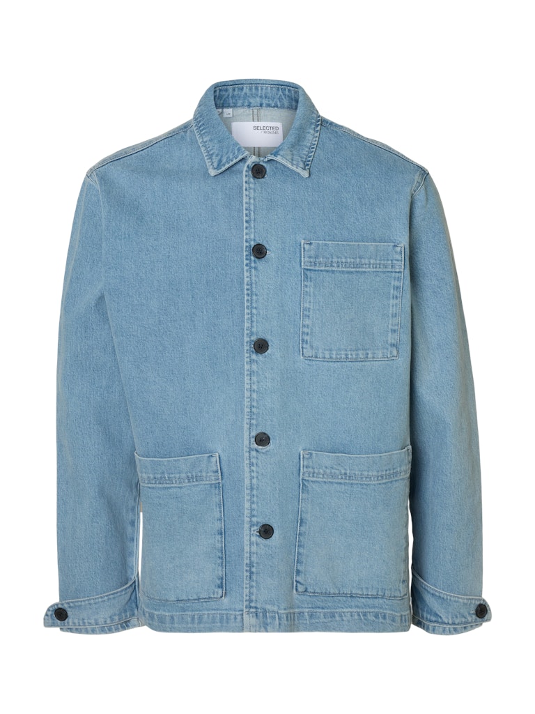 Slh-Jeremy Reg Denim Overshirt