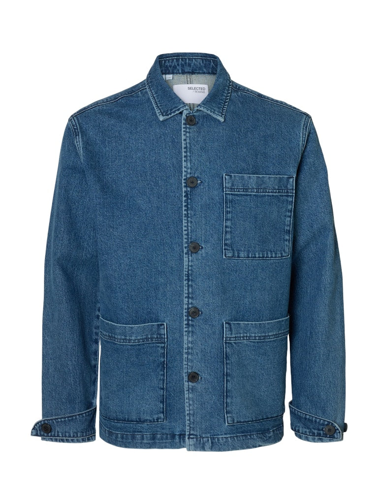 Slh-Jeremy Reg Denim Overshirt