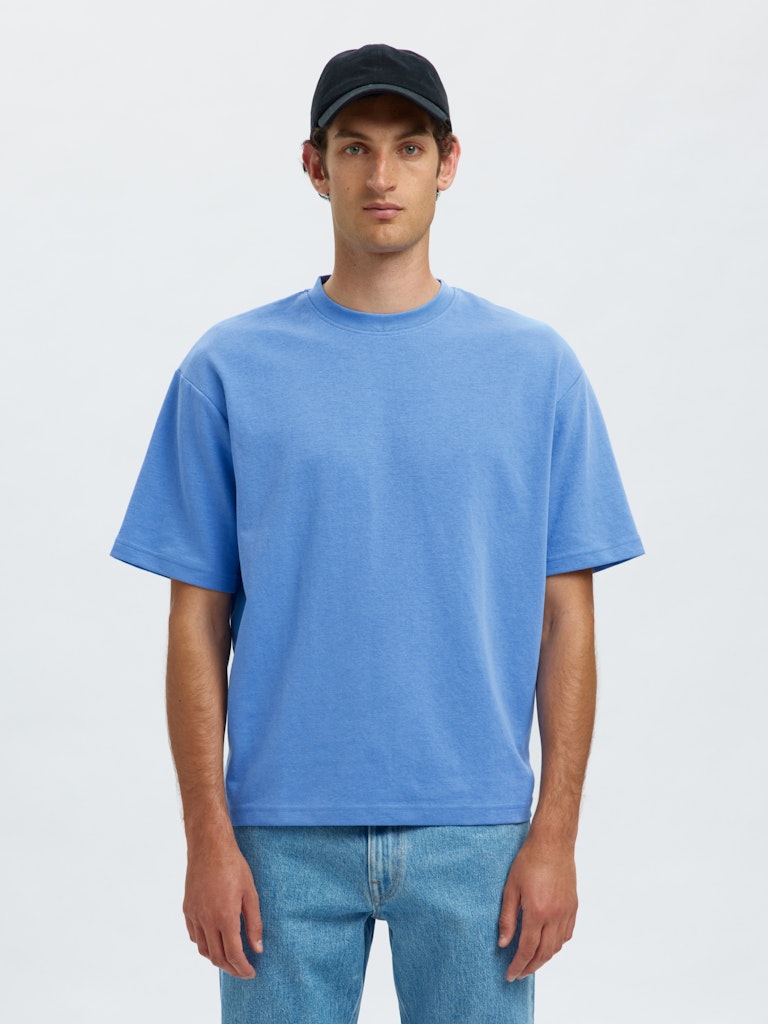 Slhlooseoscar Ss O-Neck Tee Noos