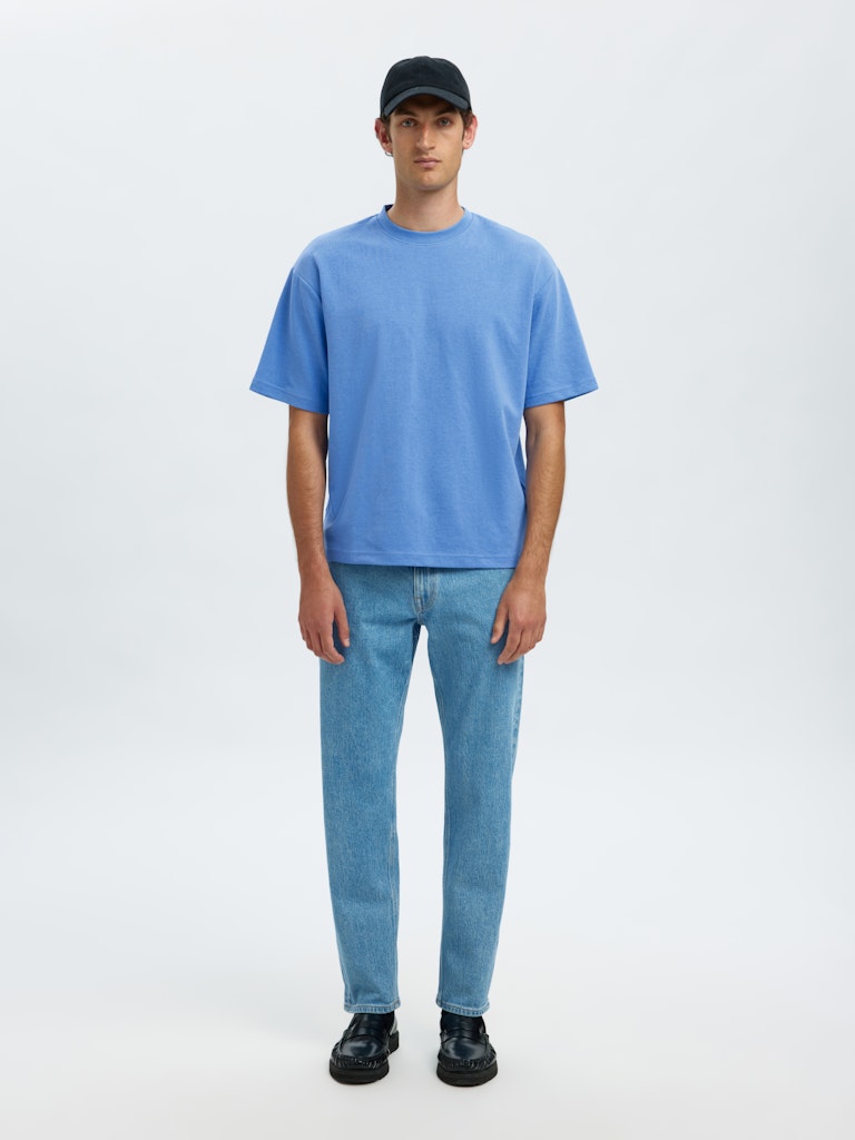 Slhlooseoscar Ss O-Neck Tee Noos