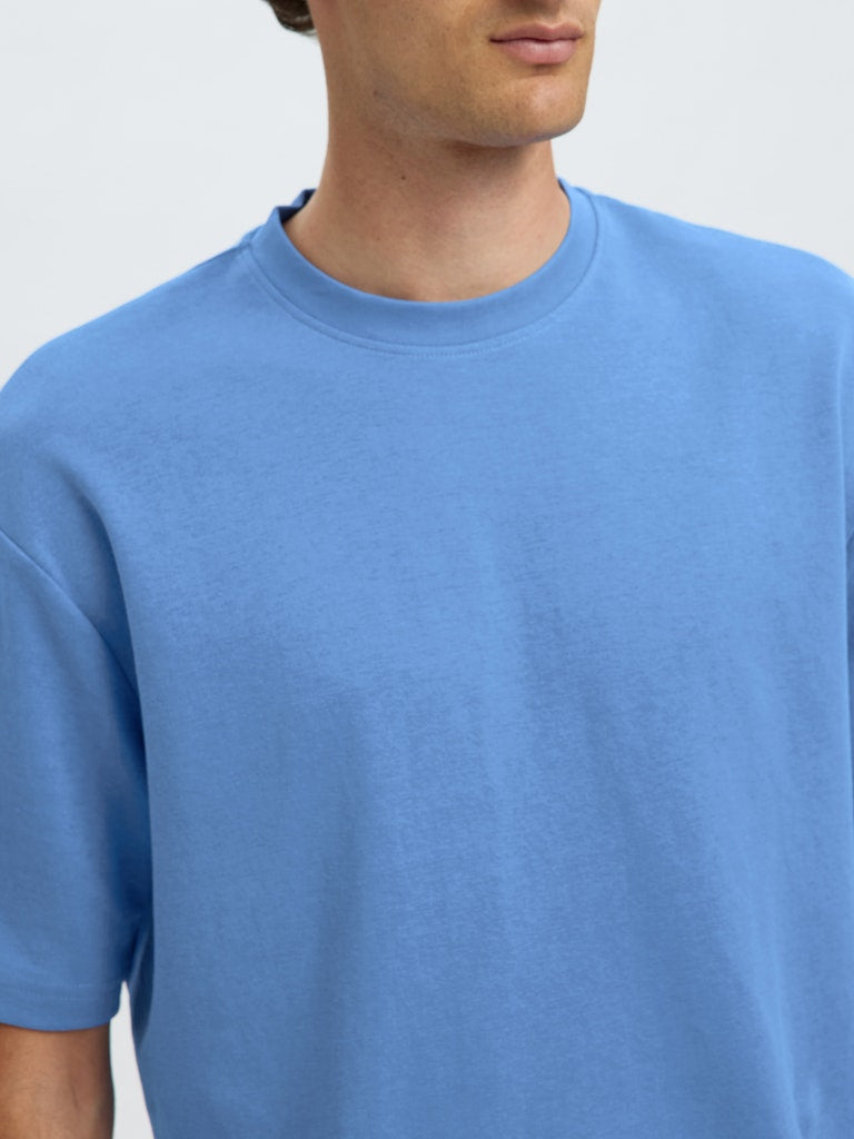 Slhlooseoscar Ss O-Neck Tee Noos