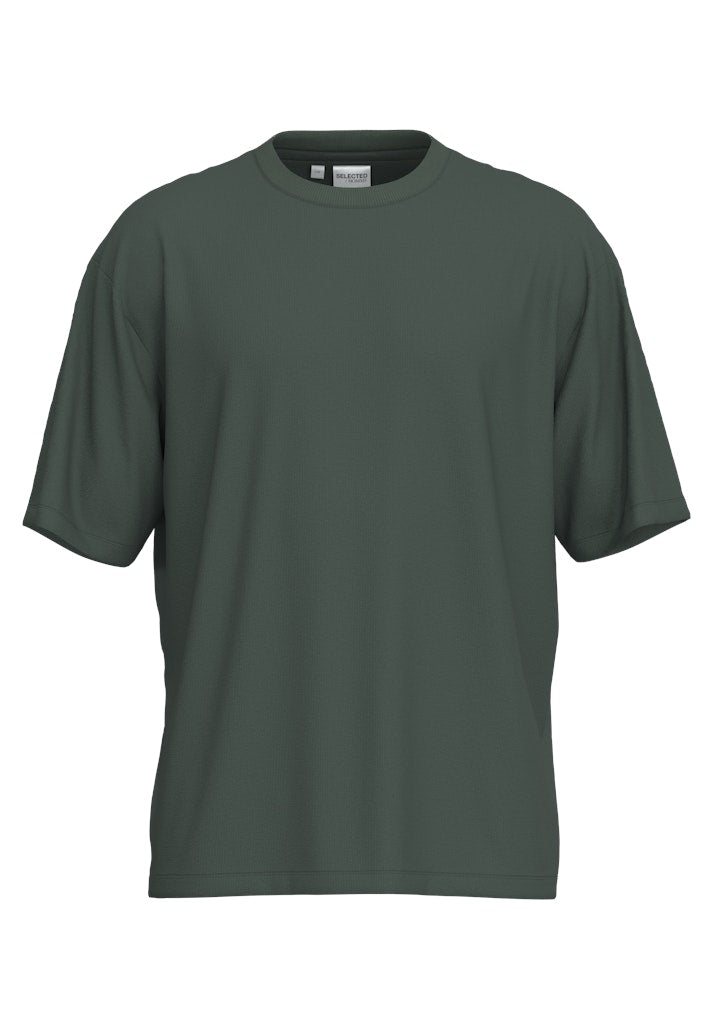 Slhlooseoscar Ss O-Neck Tee Noos