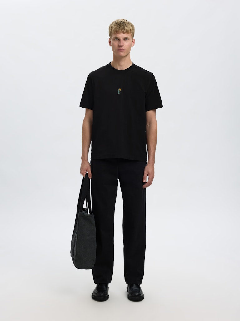 Slhpete License SS O-neck Tee