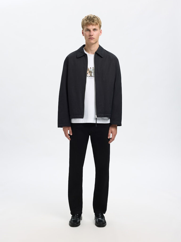 Slhpete License SS O-neck Tee