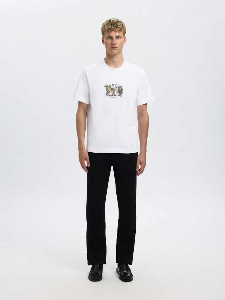 Slhpete License SS O-neck Tee