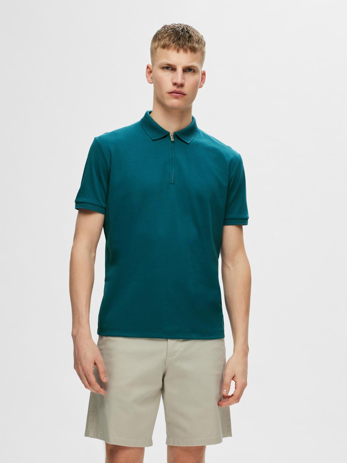 SLHFAVE POLO ZIP