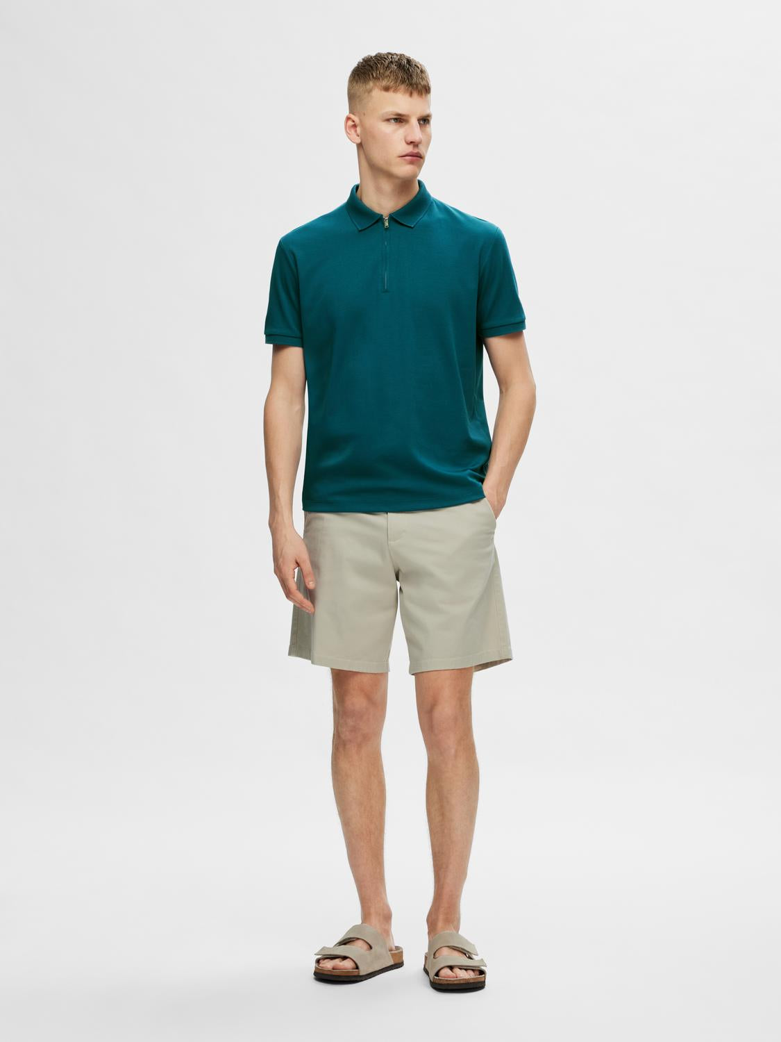 SLHFAVE POLO ZIP