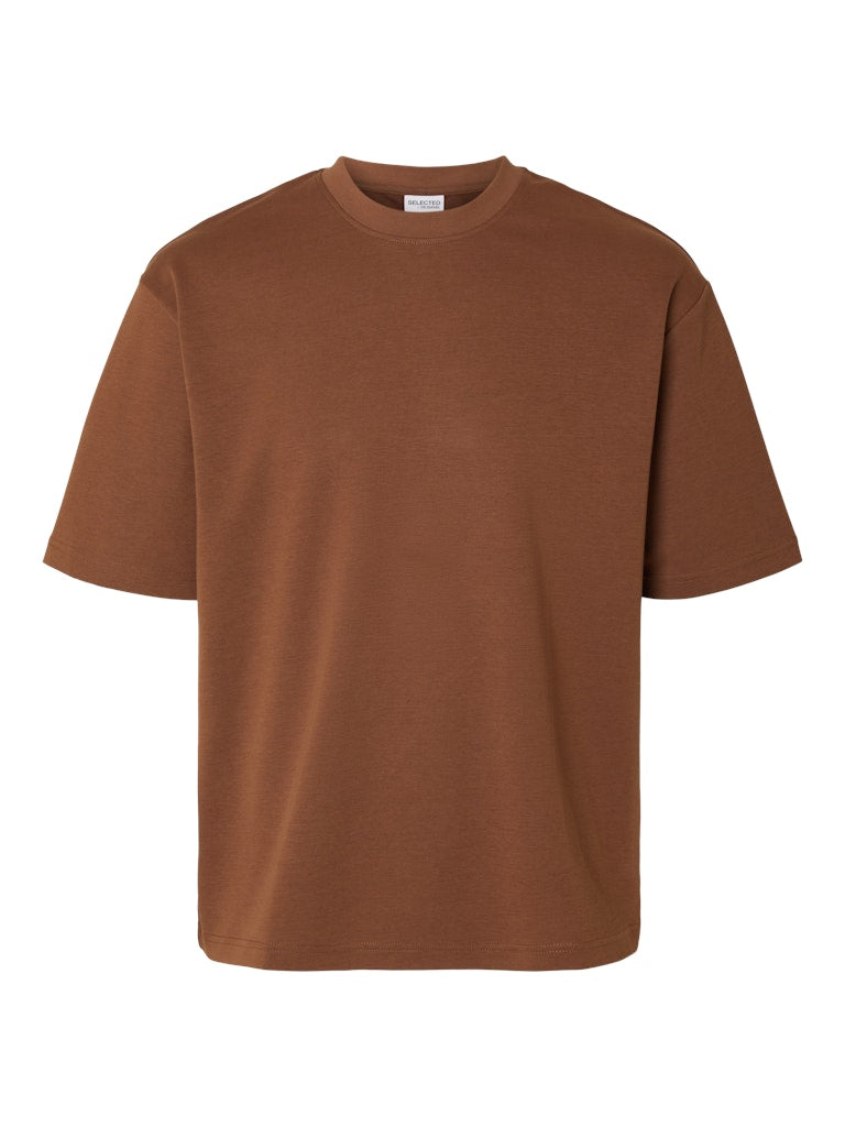 Slhlooseoscar Ss O-Neck Tee Noos