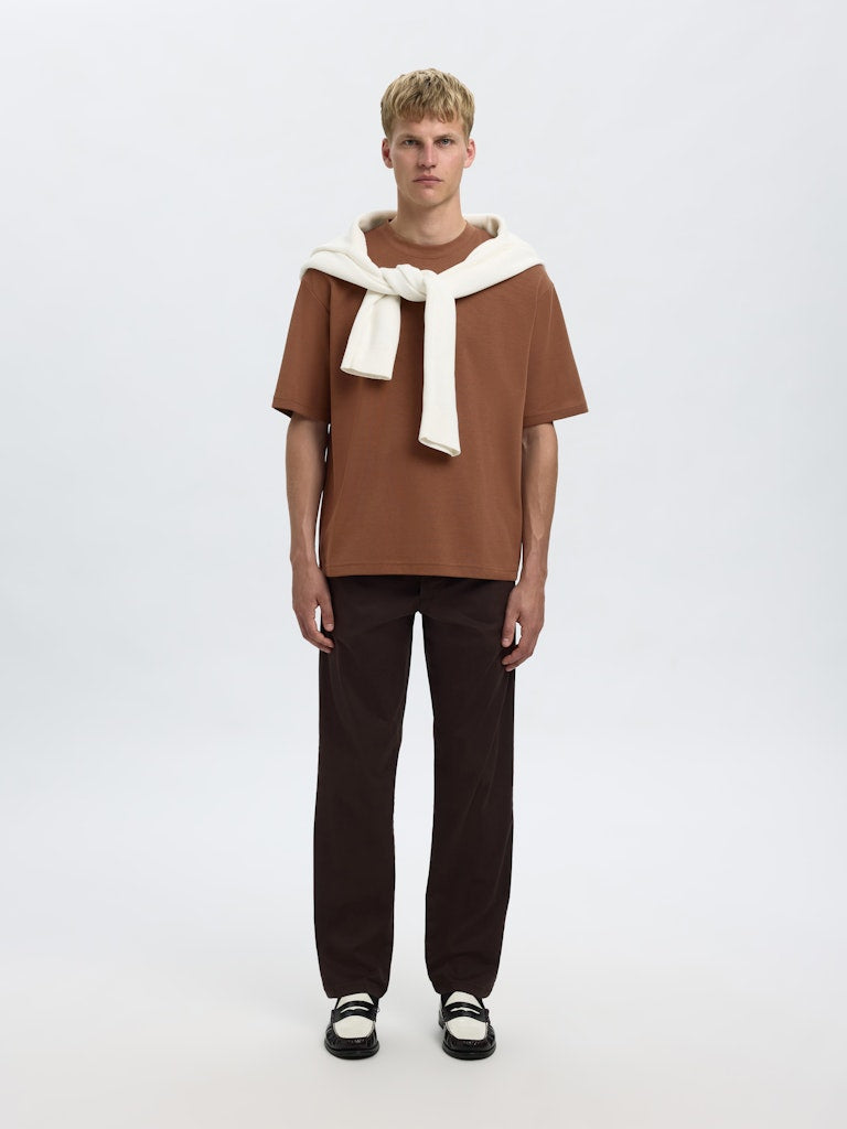 Slhlooseoscar Ss O-Neck Tee Noos