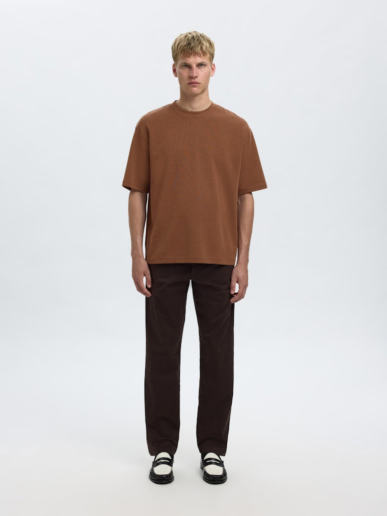 Slhlooseoscar Ss O-Neck Tee Noos