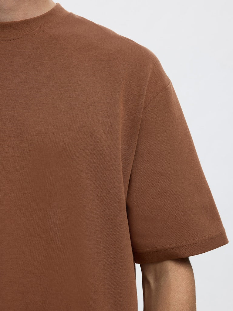 Slhlooseoscar Ss O-Neck Tee Noos