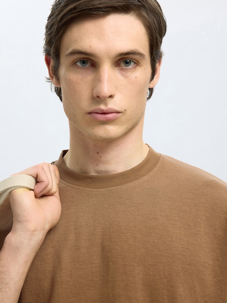 Slhlooseoscar Ss O-Neck Tee Noos