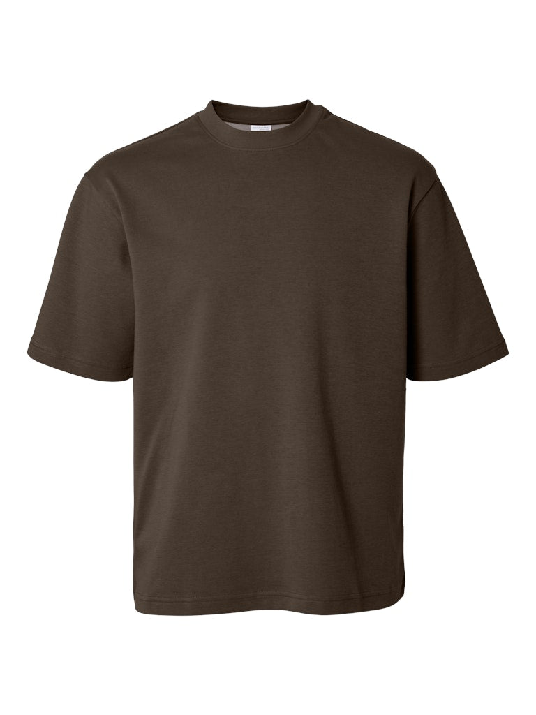 Slhlooseoscar Ss O-Neck Tee Noos