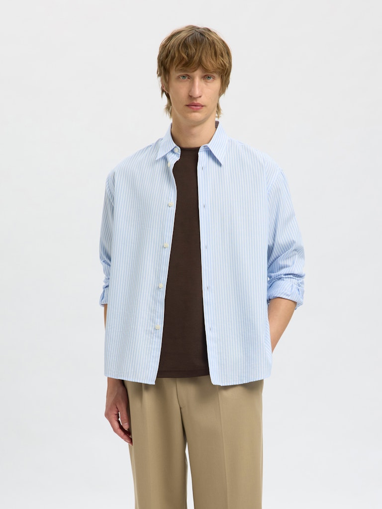 Slhlooseoscar Ss O-Neck Tee Noos