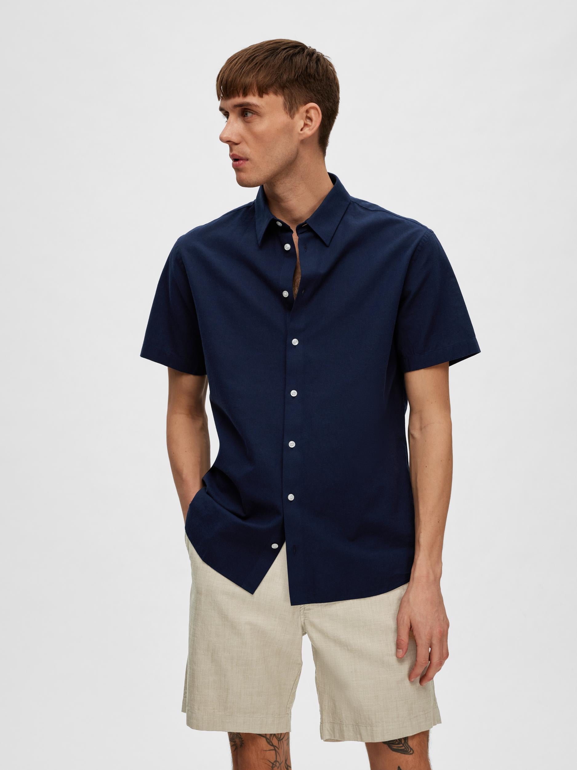 SLHREGSUN SHIRT SS CLASSIC