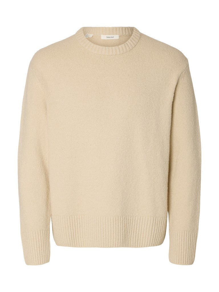 Slmalex LS Knit Rlx Crew Neck