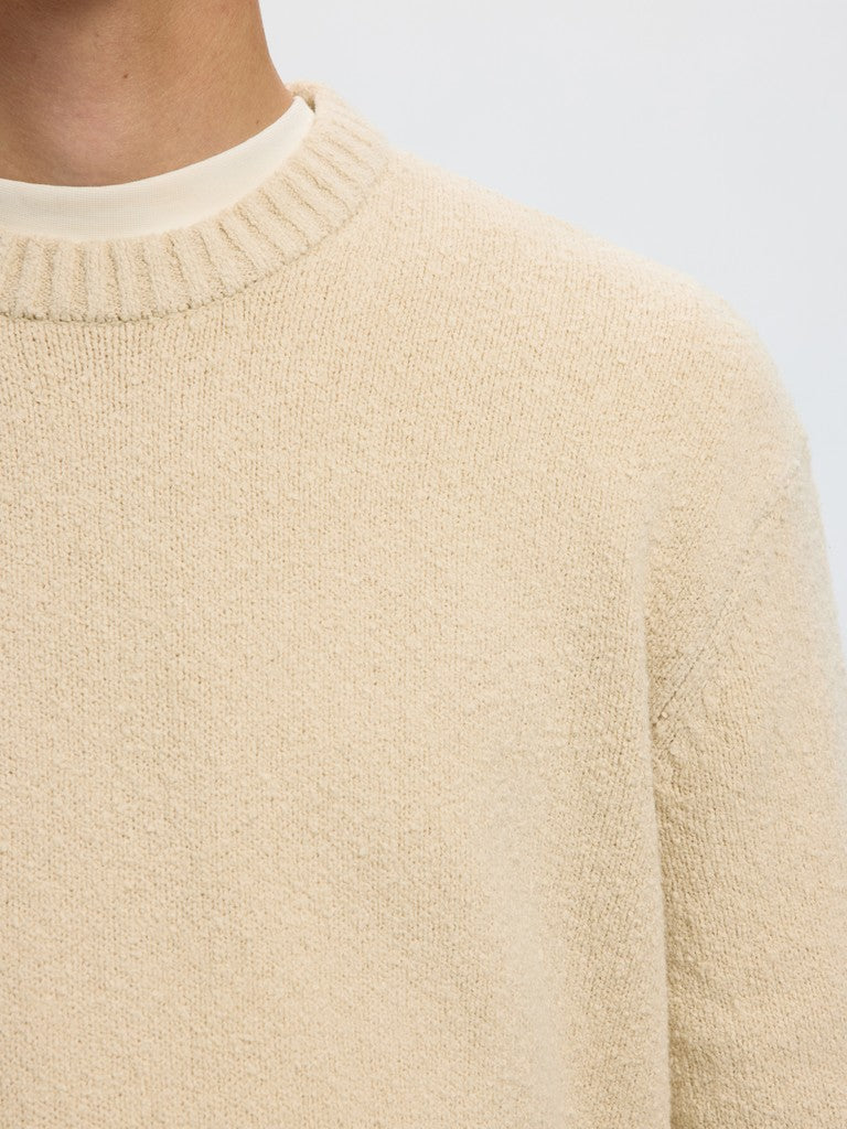 Slmalex LS Knit Rlx Crew Neck