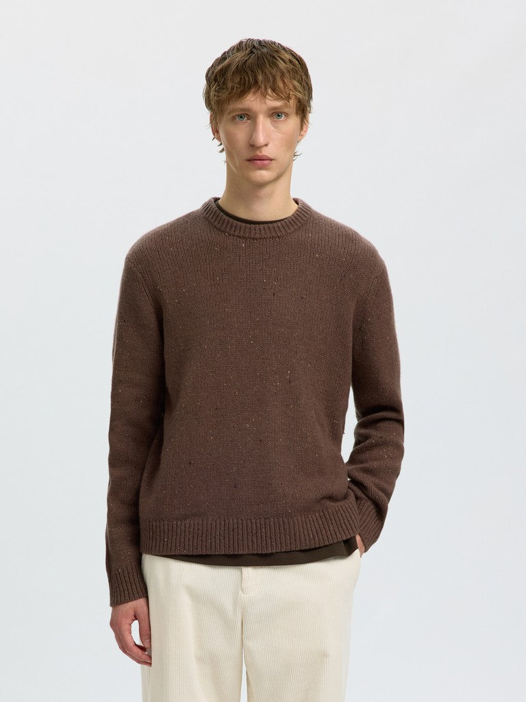Slmcody LS Knit Rlx Crew Neck