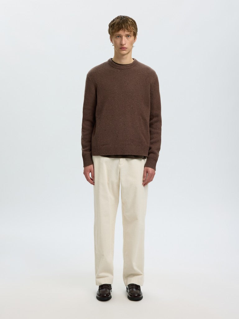 Slmcody LS Knit Rlx Crew Neck