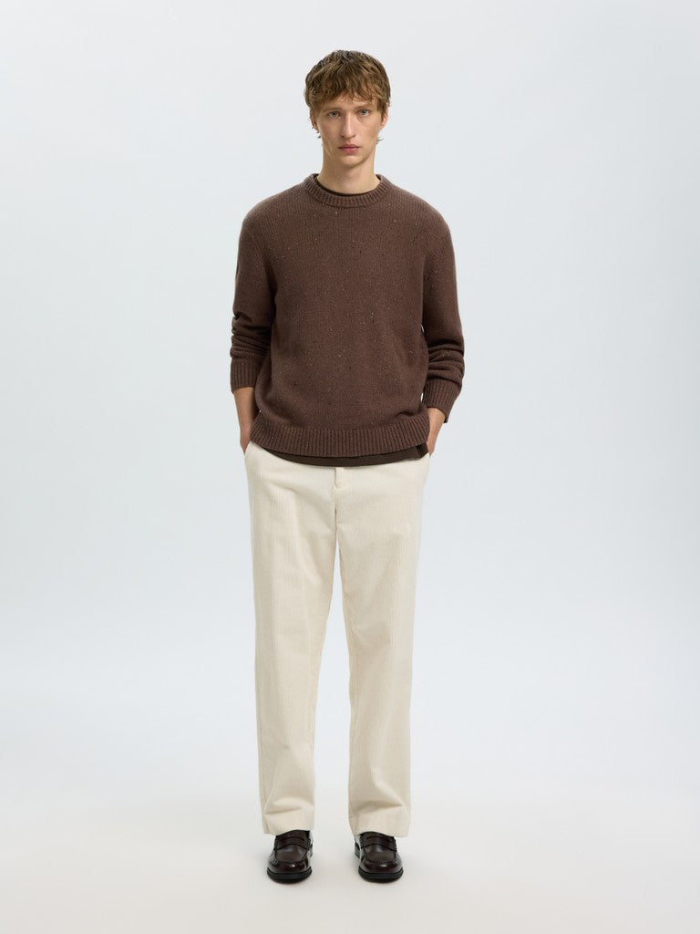 Slmcody LS Knit Rlx Crew Neck