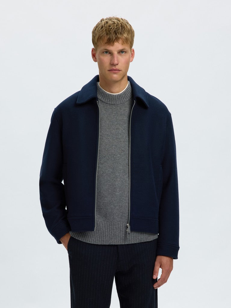 Slhphilip Wool Blend Jkt Noos