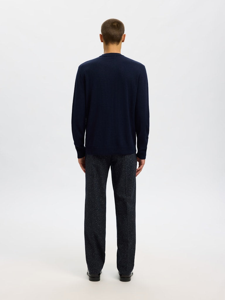 Slhtray Merino Brushed Relaxed Crew Neck