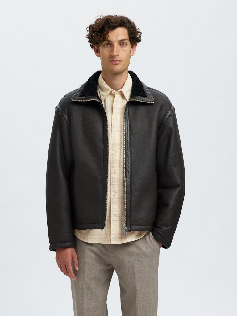 Slhregclaus Cord Yd Check LS Shirt