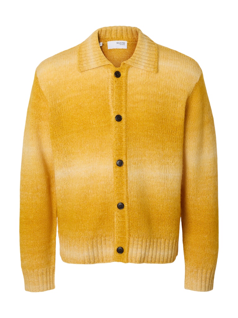 STRIK - Slhgaard LS Knit Relaxed Polo Cardigan -  - Hr Ravn