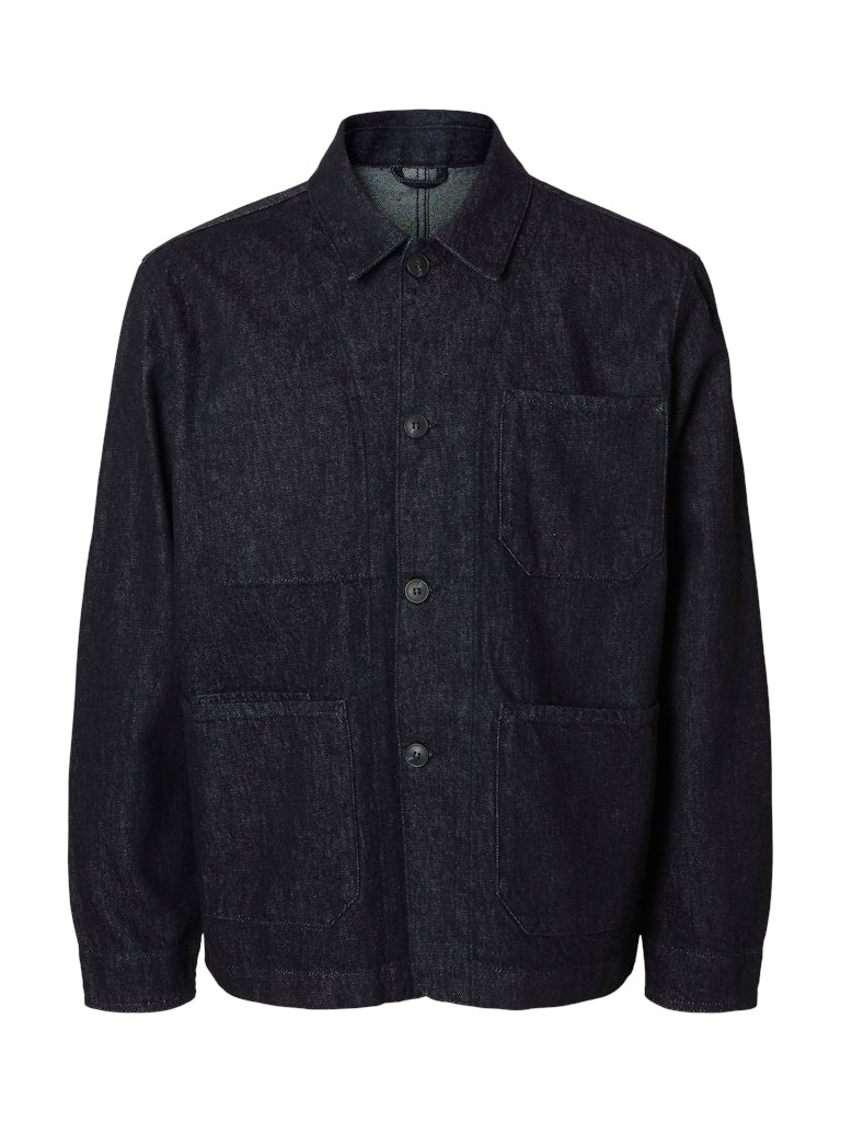 Slhregular-Landon 603 Denim Overshirt