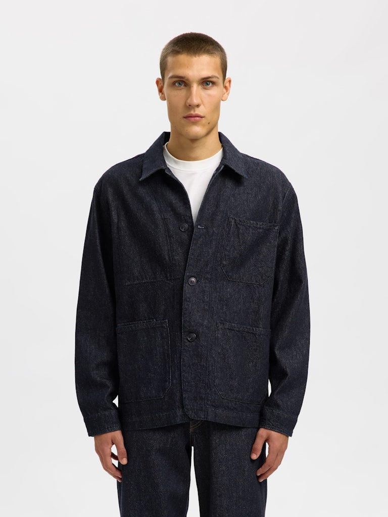 Slhregular-Landon 603 Denim Overshirt