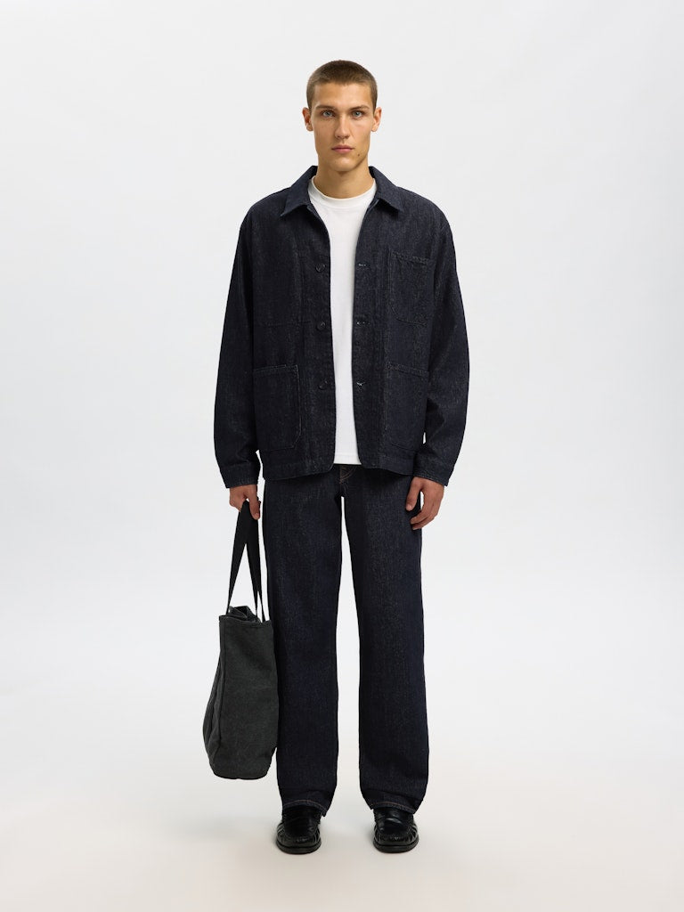 Slhregular-Landon 603 Denim Overshirt