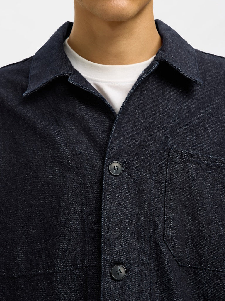 Slhregular-Landon 603 Denim Overshirt